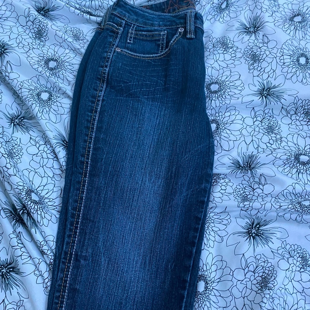 cropped jeans